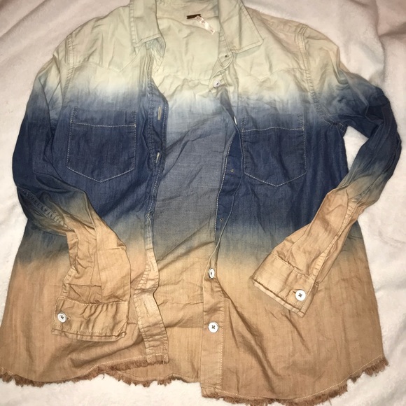 Free People Tops - Free people button up